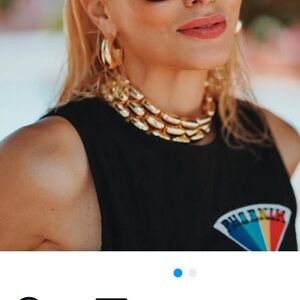 Chunky Gold Chain Choker